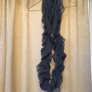 Silver Sparkly Infiniti Scarf